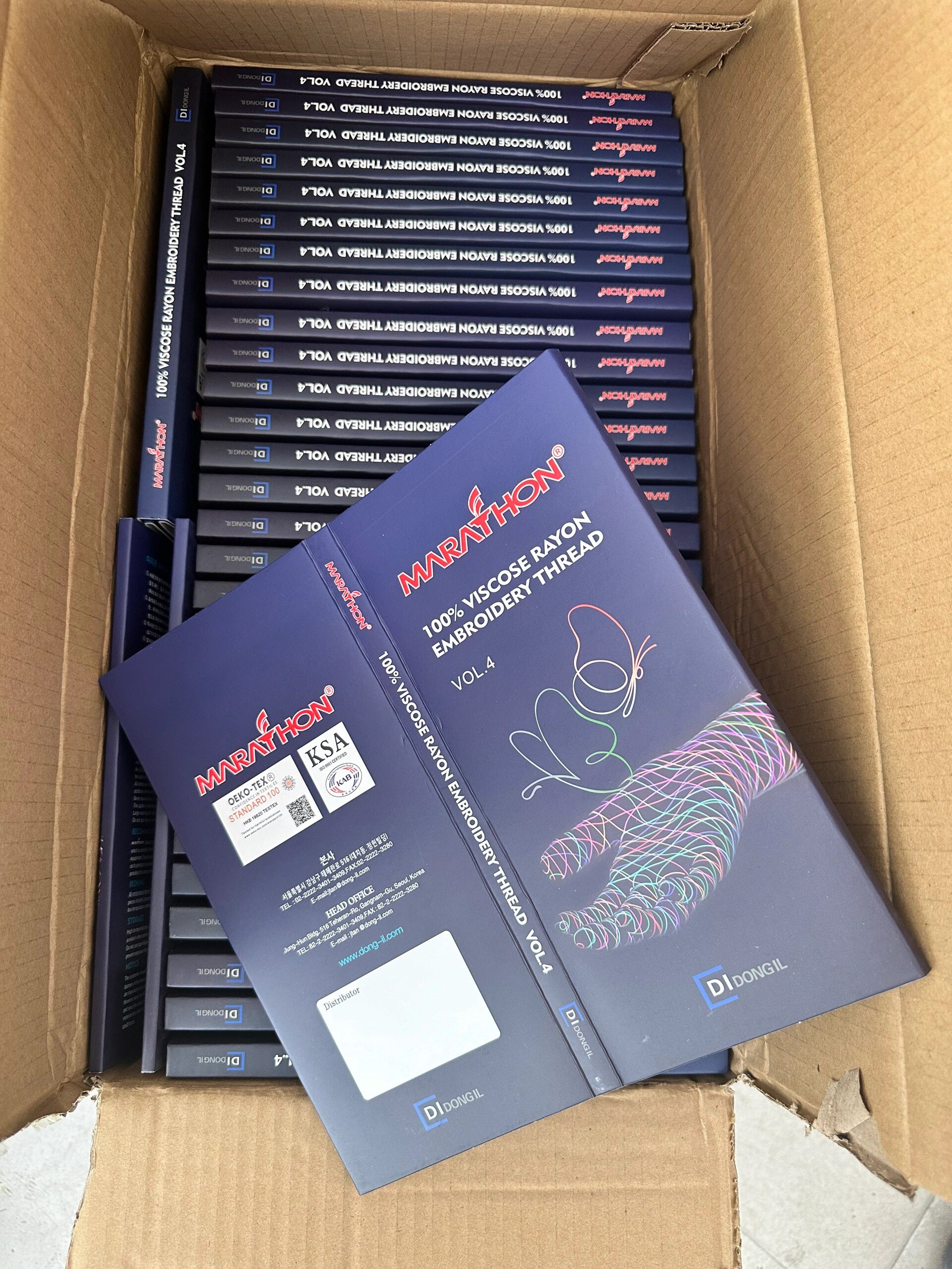 マラソンカラーカード