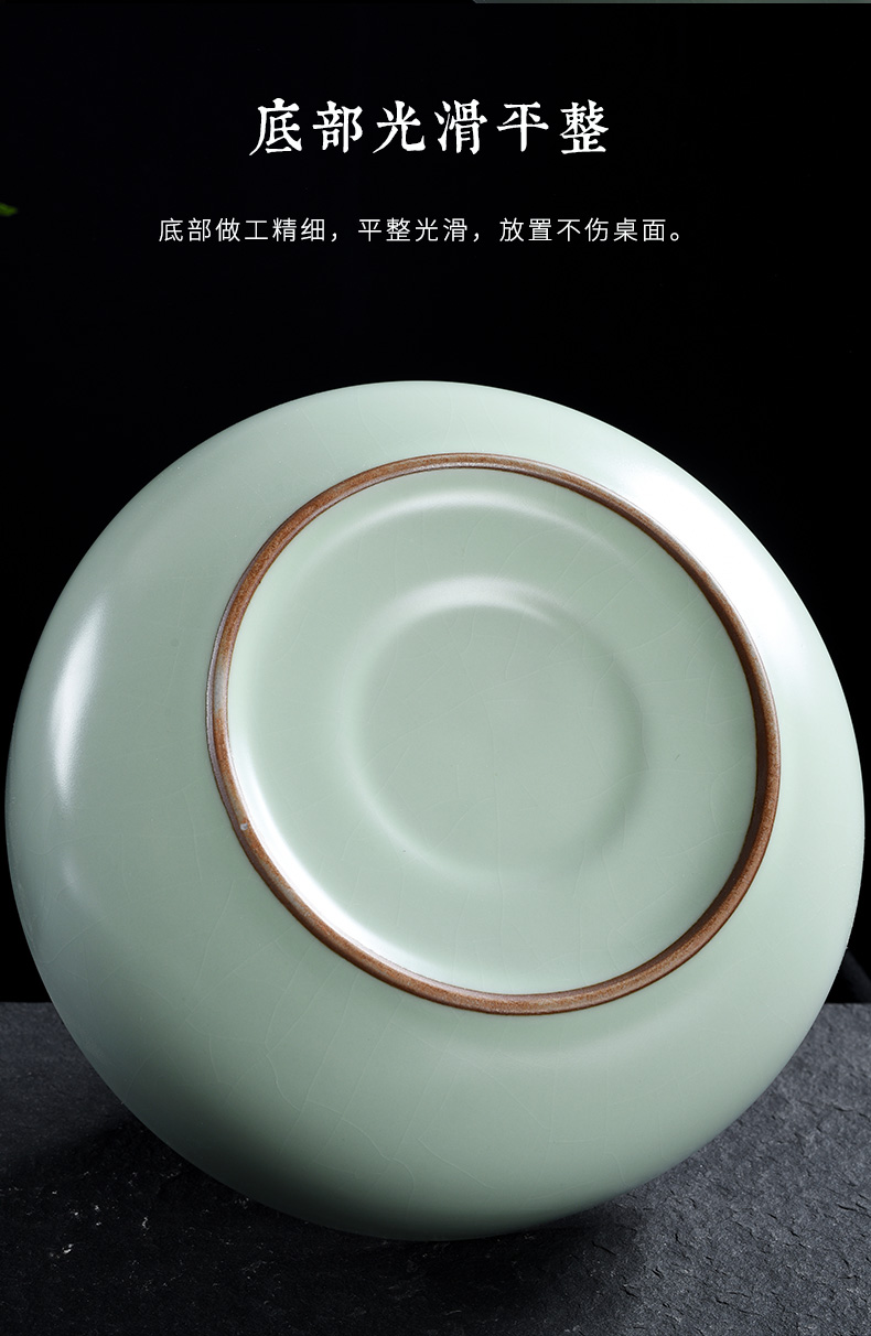 Your up large open piece of Your porcelain kung fu tea set tea wash to elder brother up accessories household ceramic bowl writing brush washer tea taking with zero