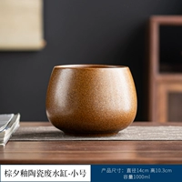 Коричневый xi глазурованный керамический бак сточной воды Трампут