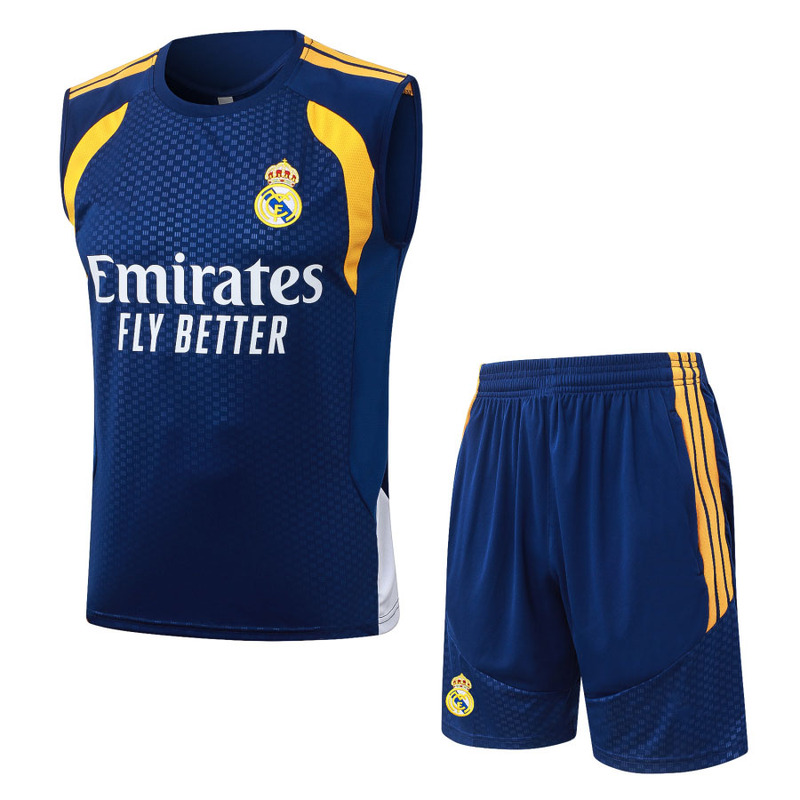 Real Madrid Baolan Vest Football Training Uniform Summer Jersey Breathable Appearance Uniform Quick-Drying Fan Version D26019