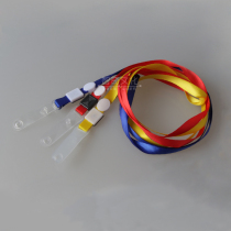 Chest card lanyard sling work permit card sleeve lanyard badge student badge exhibition staff card cover lanyard