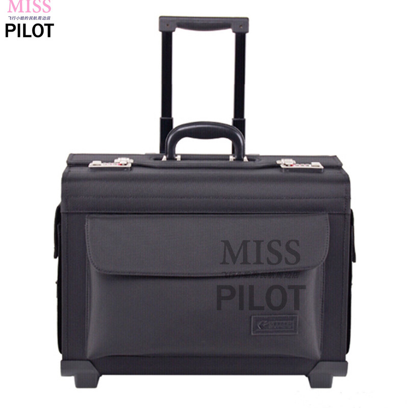 Oriental Airline Captain Pilot Flight Escape Airline Combat Flight Case Trolley Travel Suitcase