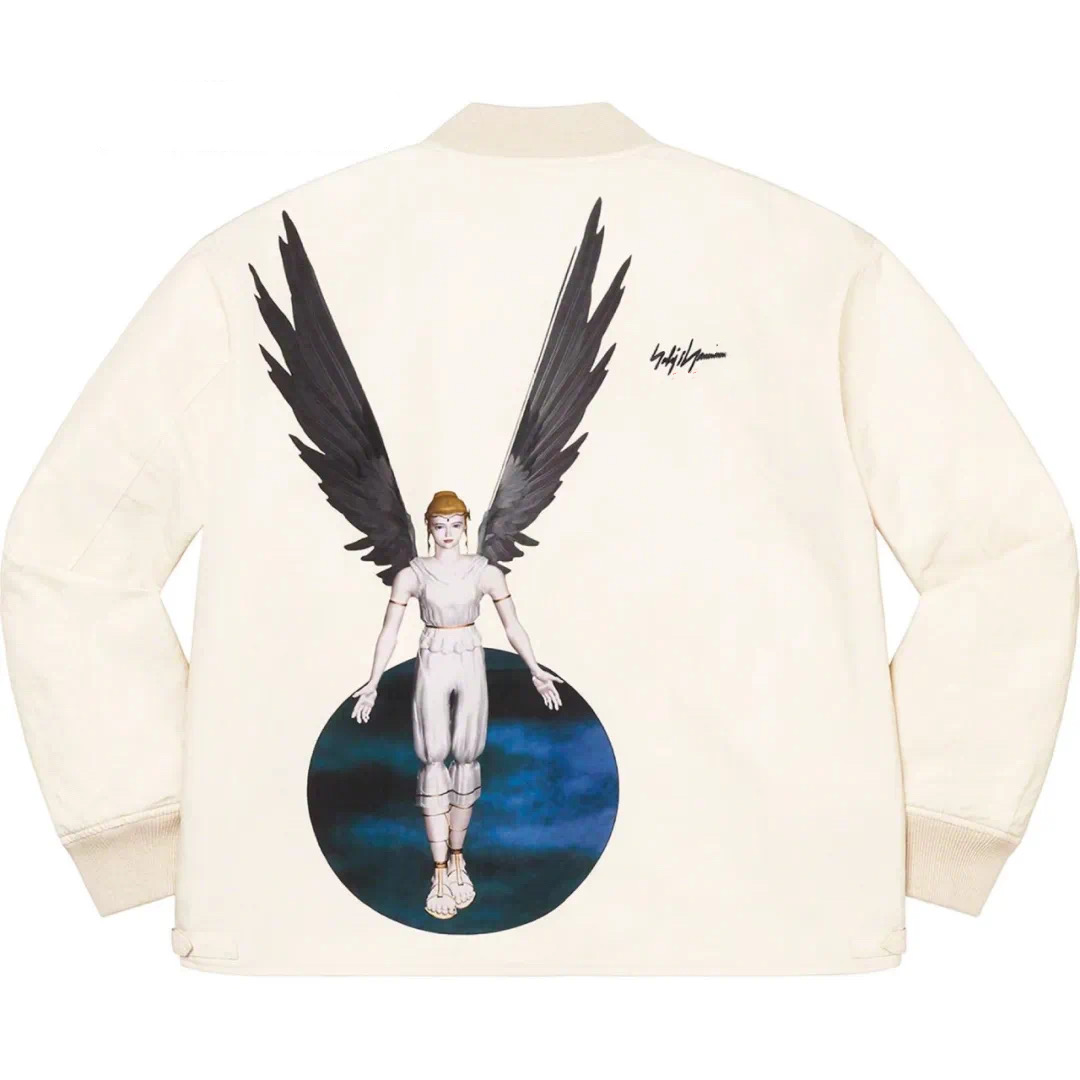22FW Yohji Tekken Jacket Moblely Brenge Iron Fist карикатура водонепроницаемый нейлон куртка пальто OTHER / Other 