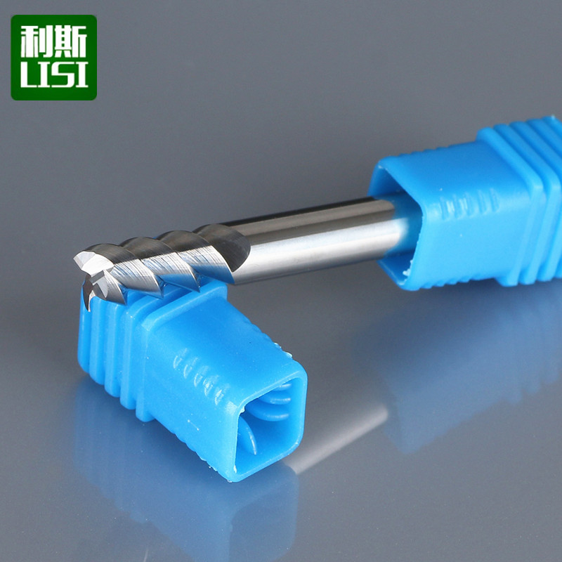 Leith imported ultra-fine particle tungsten steel high-gloss copper aluminum alloy two-edged three-edged aluminum with engraving machine cutting milling cutter