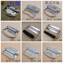 Plus heavy industrial box handle Air box ring wooden box handle Folding handle Iron box handle Iron handle