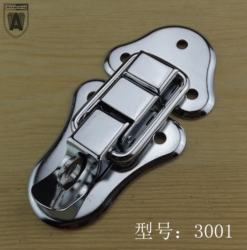Anwang 3001 buckle lock toolbox lock box snap wooden box fixed box buckle bag buckle lock accessories
