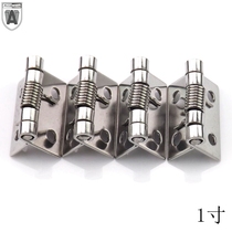 Anwang hinge stainless steel spring hinge stainless steel self-closing cabinet door hinge 1 inch spring small hinge