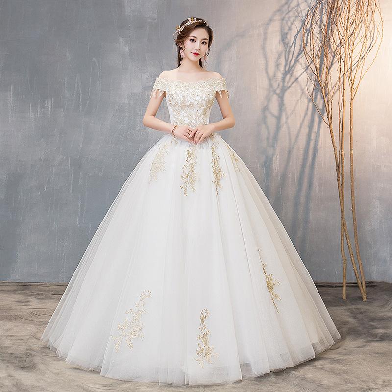 Свадебное платье Qingsen с одним плечом, новинка 2024 года, Qidi bride, корейская мечта, тонкое простое свадебное платье