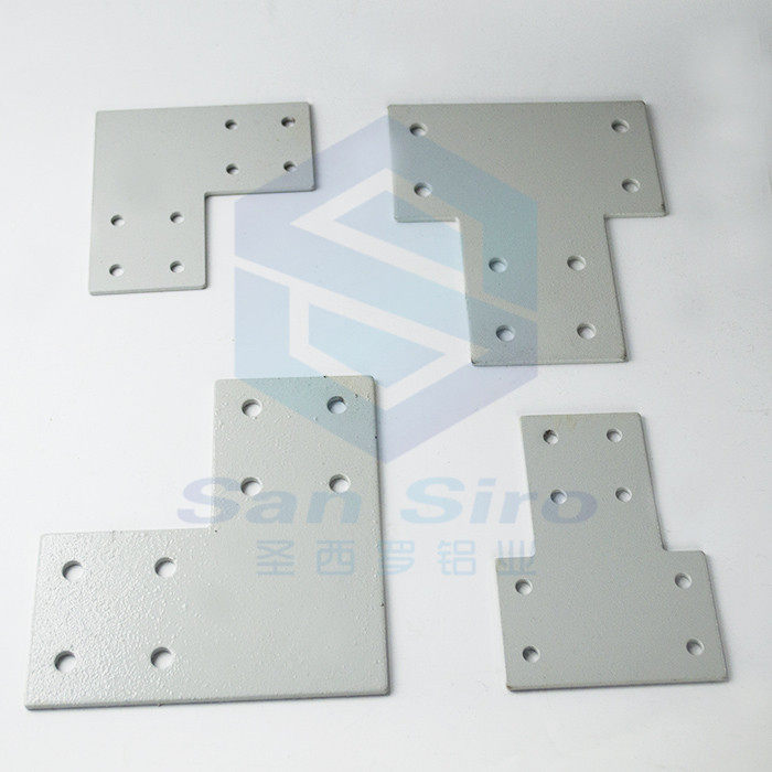 T-type L-type connecting plate aluminum profile fittings aluminum alloy profile connector 6060 8080