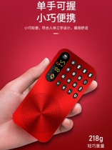 Liqin Q6 New Radio elderly portable audio digital player small mini audio plug card