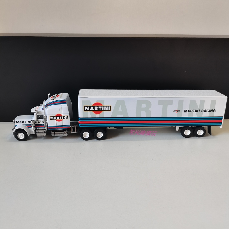 Fine Works 1:64 Peter Bill Martini Alloy Semi-Trailer Transport Trailer Model Ornament Gift