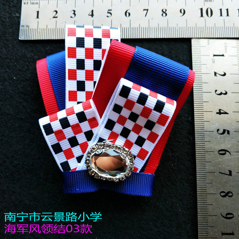 Cheerche - Kids Annual Meeting Lead the Butterfly Bow Red Song Collar Choir Service Accessories