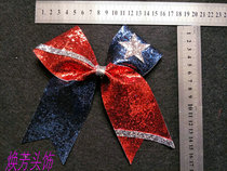  Flower ball La La exercise fitness dance performance dance Hot sale Student bow headdress Hair accessories Hair accessories Hair full mail