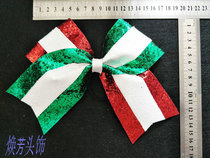  Student fitness La La exercise Cheerleading dance competition Headdress shiny piece Hair accessories Full offer