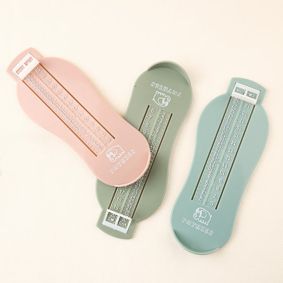 Fenier children's foot measuring device newborn baby foot length measuring instrument baby buy shoes measuring foot artifact ruler