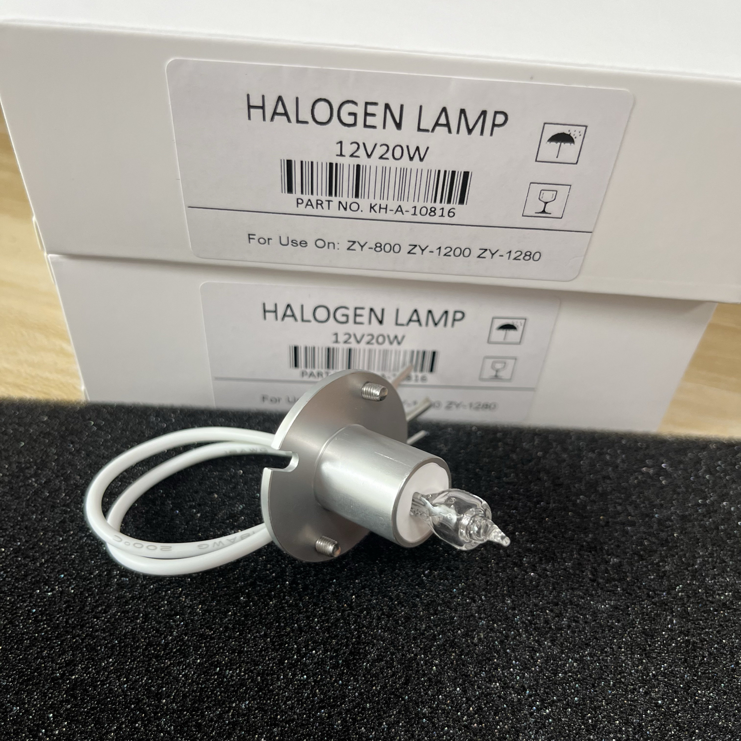 适用 新款卓越科华ZY800ZY1200ZY1280全自动生化仪光源灯泡12V20W