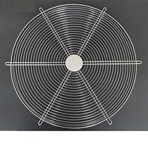 Axial fan net cover protective net iron wire metal fan mesh thickened encryption gap 1cm bird-proof and rat net