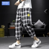 Осенние демисезонные трендовые штаны, большой размер, свободный прямой крой