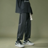 Утепленные джинсы, штаны, свободный прямой крой