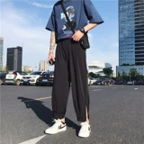 Осенние трендовые штаны, в корейском стиле, свободный крой