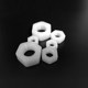Nylon Nut Hexagonal Lock Nut Nylon Column Screw Nut M2M2.5M3M4M5M6M8M10M12