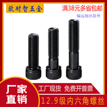 12 9 grade inner hexagonal screw M3 M5 M6 M4 M8 M8 M8 cylindrical head high-strength alloy steel inner hexagonal screw