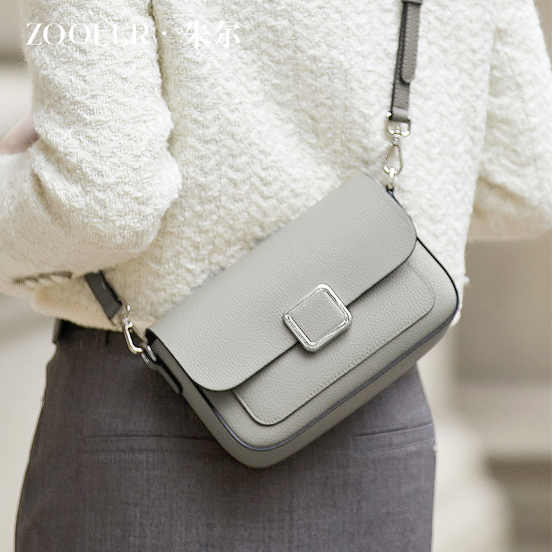 ジュール高級本革メッセンジャーバッグレディース絶妙なバッグレディース2025新しいファッション雰囲気のあるレディースショルダーバッグ