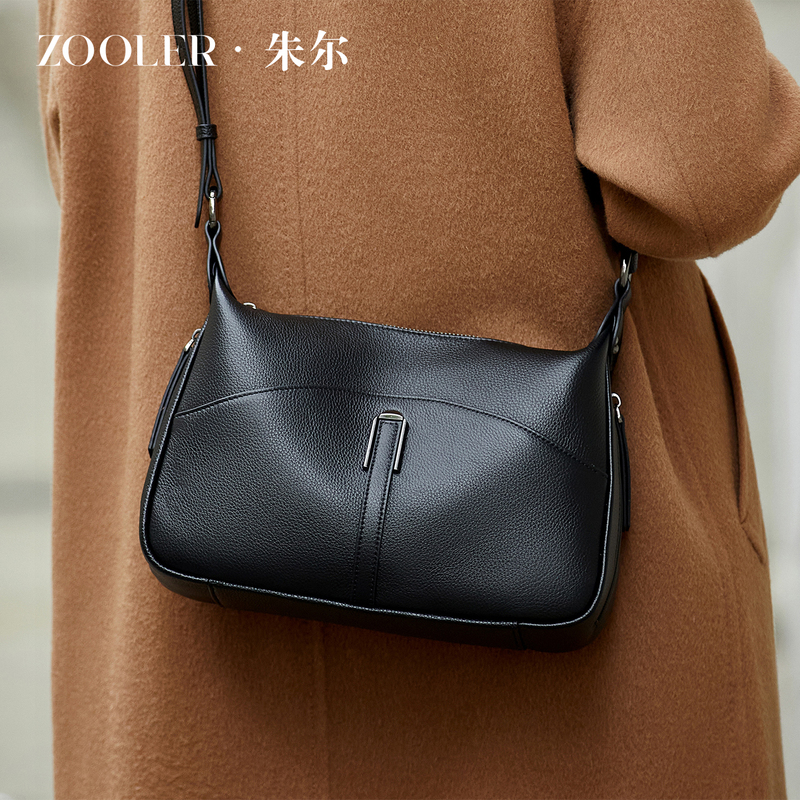 Jul Retro Soft Leather Women's Crossbody Bag, Elegant Genuine Leather Bag, Women's 2026 New Fashion Single Shoulder Mom Bag