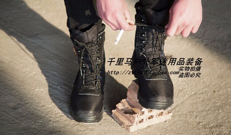 Bottes militaires pour homme - porter - Ref 1402403 Image 31