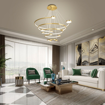 2020 new Nordic Living Room Lamp modern minimalist atmosphere Home lighting Personality Creative Light Lavish Restaurant Chandelier