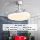 quạt trần đèn led Quạt vô hình ánh sáng điện gió quạt trần ánh sáng nhà một phòng ngủ chính đơn giản phòng khách ánh sáng chính nhà hàng quạt điện đèn chùm đèn quạt quạt mini cầm tay có đèn