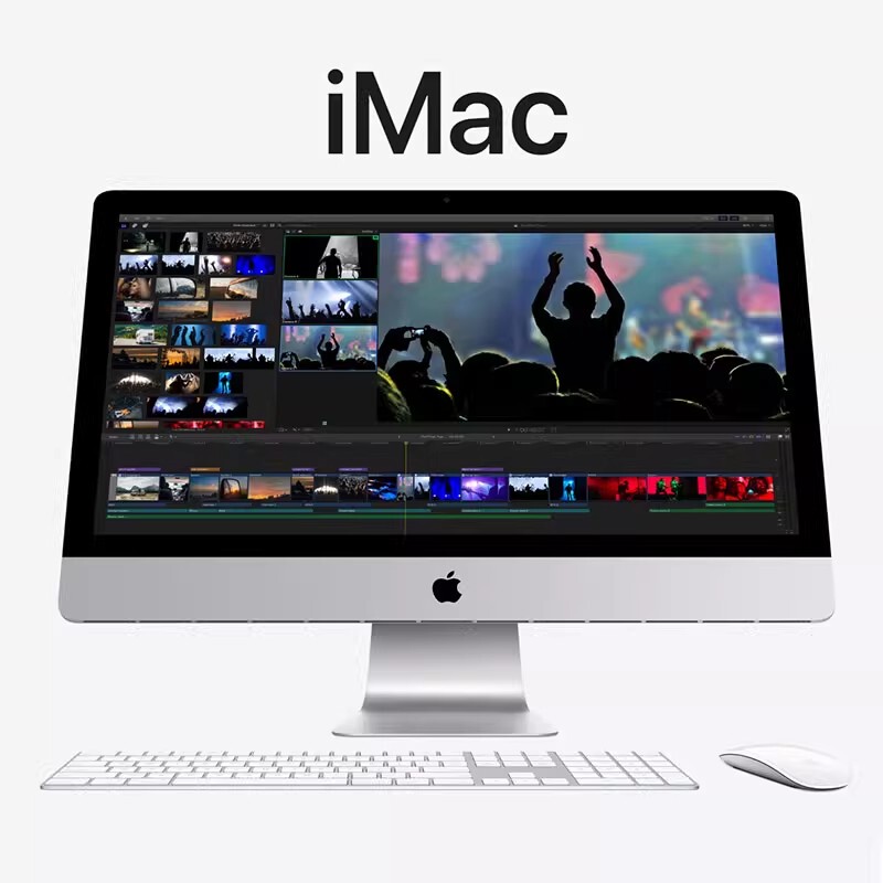APPLE All-In-One Desktop Computer Imac21.5 Ultra-Thin 27inch Design for Editing, Front Desk, Cashier, Office