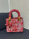 MickleyKat women's bag high-end embroidered Princess Diana bag women's 2025 new one-shoulder cross-body small square bag wedding bag