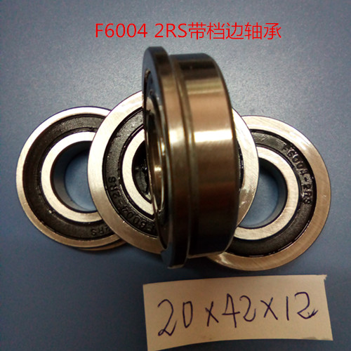 With flange bearing F6004 with gear side bearing 20x42x12