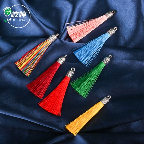 Маленький металлический аксессуар с кисточками ручной работы, подвеска, пижама, подарок на день рождения