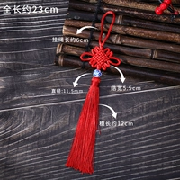 Синие и белые керамические кисточки красные