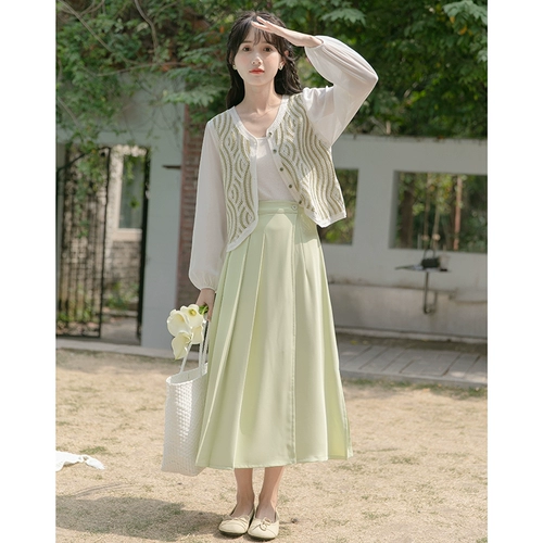 Осенняя майка топ, дизайнерский трикотажный бюстгальтер-топ, короткий свитер