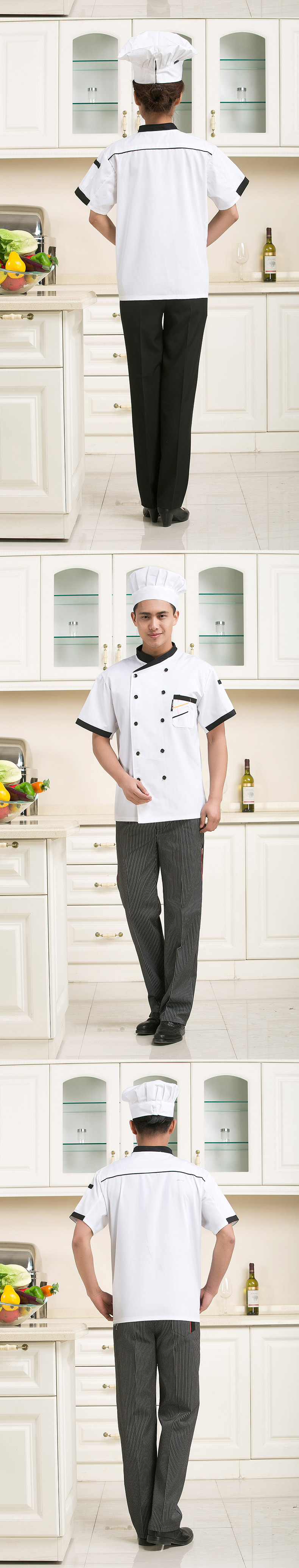 Tenue de cuisinier en Toile de coton - Ref 1910631 Image 14