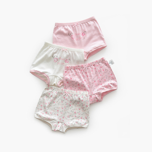 【盛哲卡】纯棉无骨婴儿内裤4条