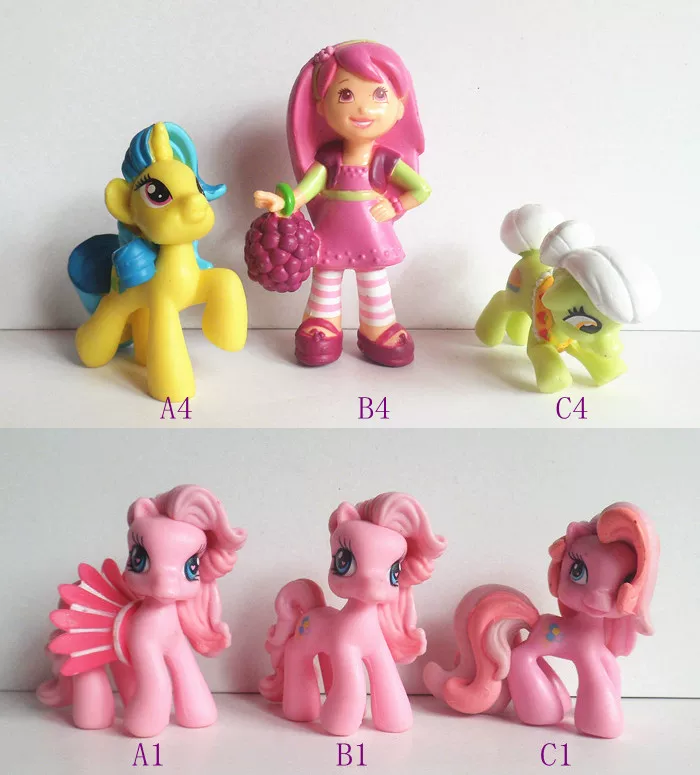 Натуральная оптовая формочка для пони Hasbro Pony лошадь трава множественные модели