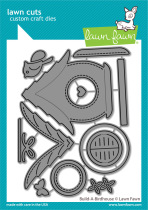 Lawn Fawn imported cutting board die birdcage LF3251