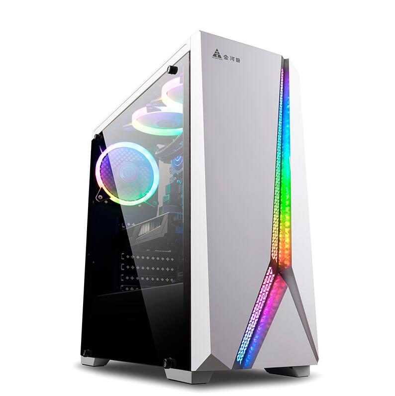 Jinhetian Tower RGB mainframe desktop computer mainframe ATX water cooling computer case