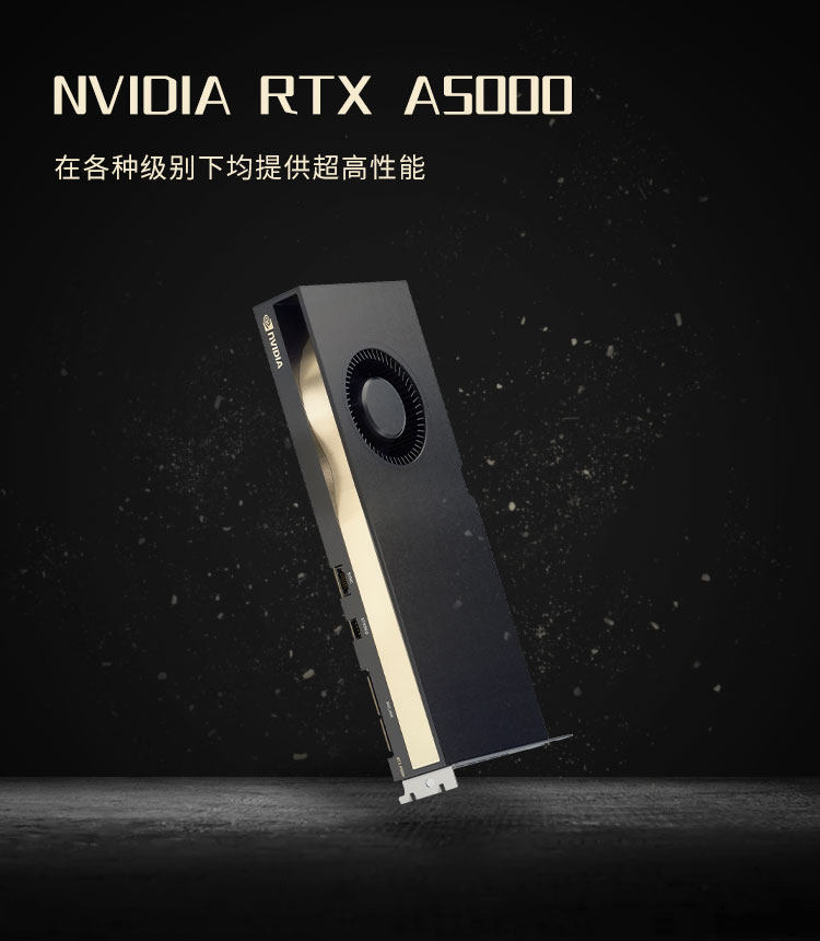 Видеокарта 丽台 rtx a5000 24g gddr6 科学可视化/大型数据处理/深度学习