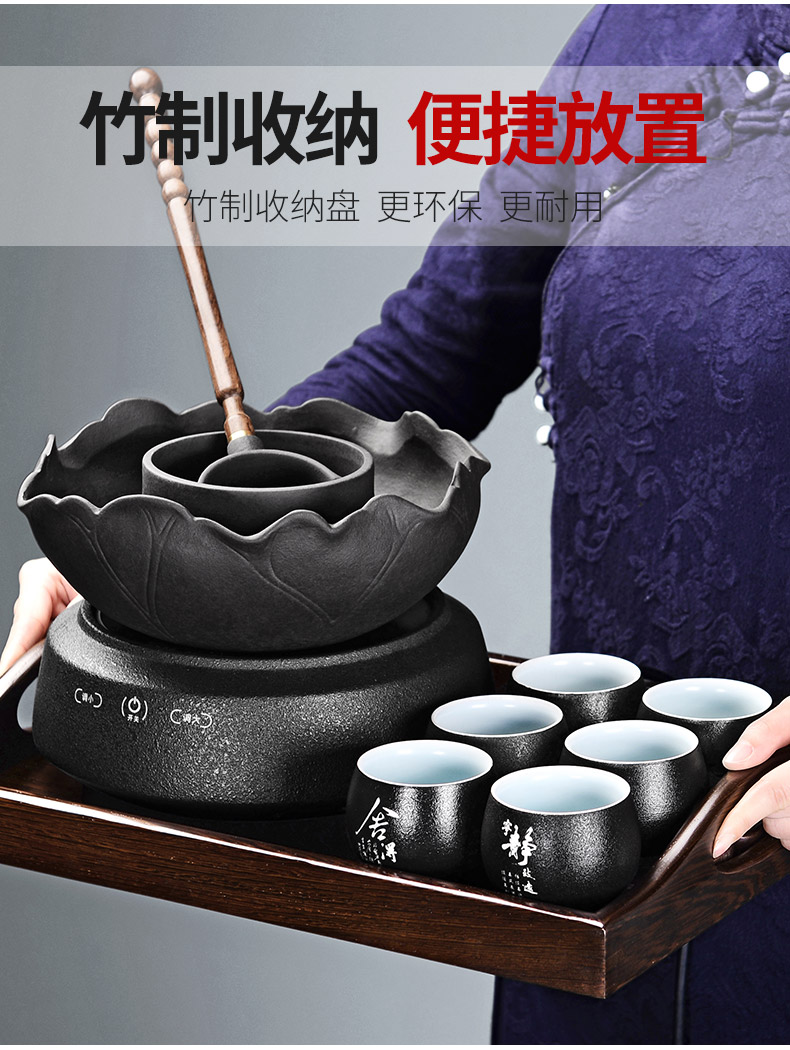 It still fang lava rock - ceramic boiling tea stove teapot the boiled tea, the electric TaoLu household black tea tea pot of white tea