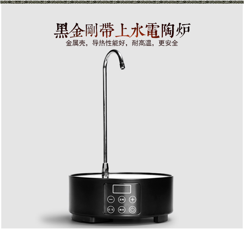 It still fang electric iron pot TaoLu household utensils suit imitated Japanese old pig iron pot of cast iron pot pot of fork by hand