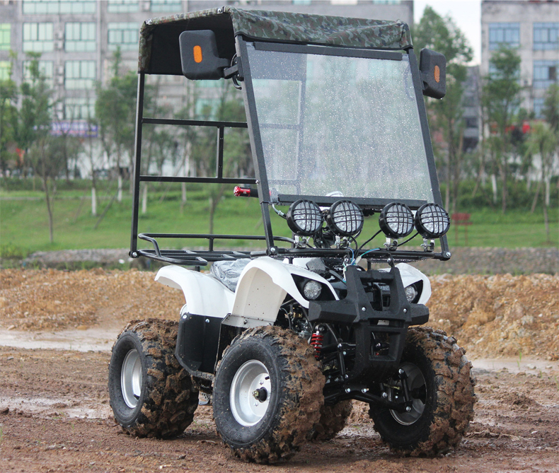 Mới ATV Bulls ATV Cross Country Mountain Quad Xe đạp Tất cả địa hình 125cc Field Race Trợ giúp Bãi biển