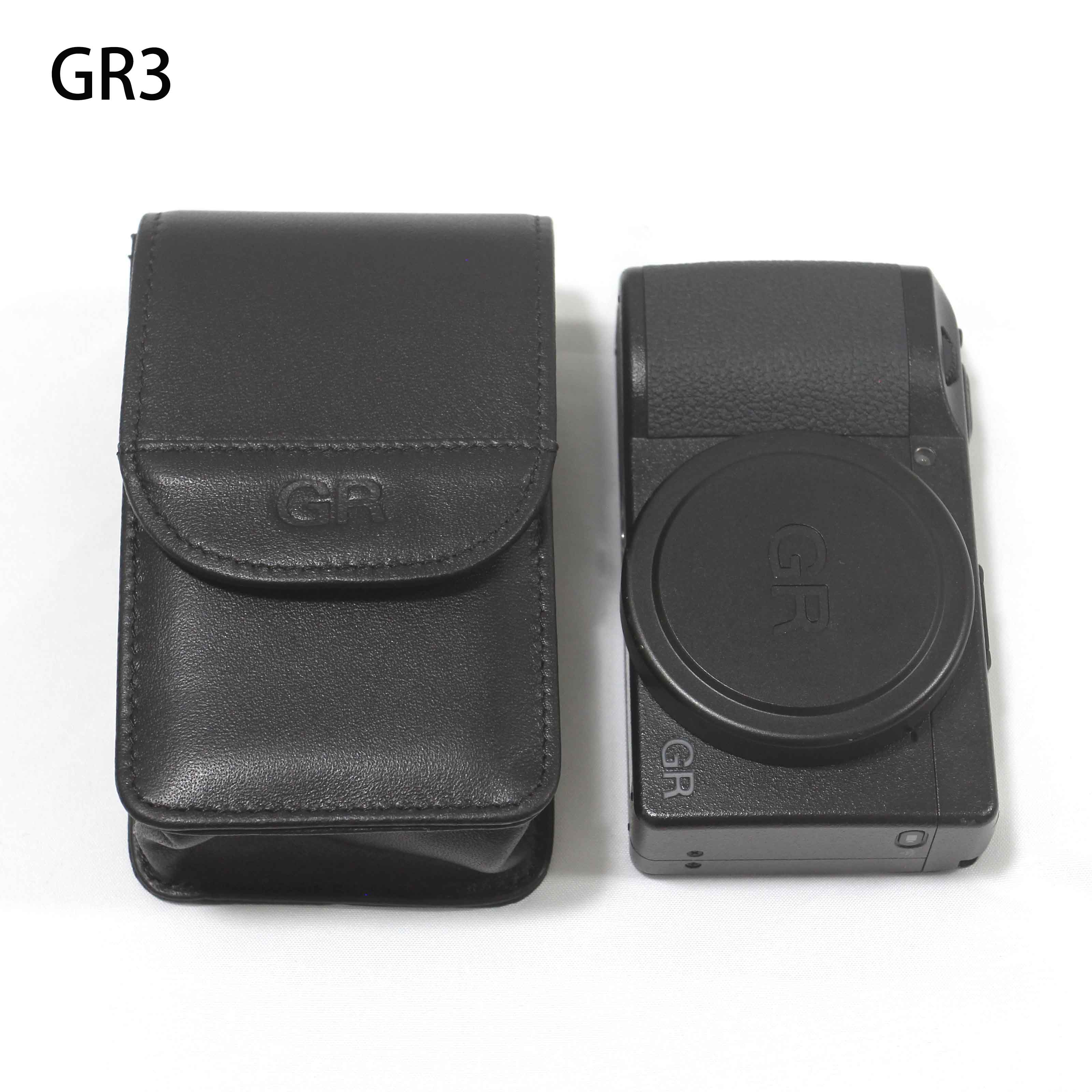tui pour appareil photo numrique en cuir vritable, corps complet, ajustement prcis, housse de bote pour ricoh GR3 GR1 GR1S GR1V GRD GR GR2 GR3X-large size- image 2 | Rakuten