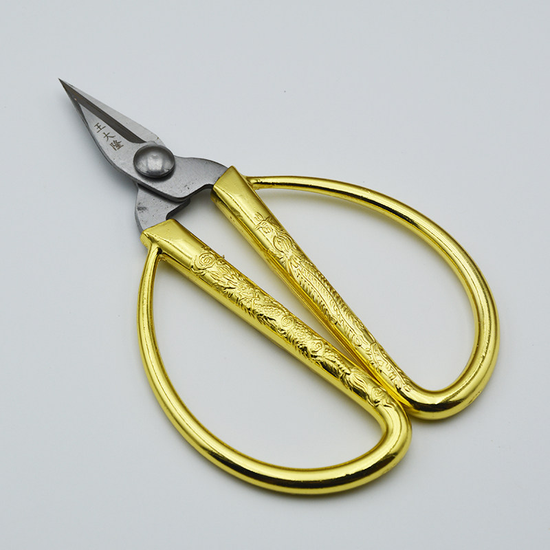 Shanghai Wang Dulong zinc alloy inlaid front steel nail clippers pedicure Mericure Special nail scissors forged and cut stainless cut