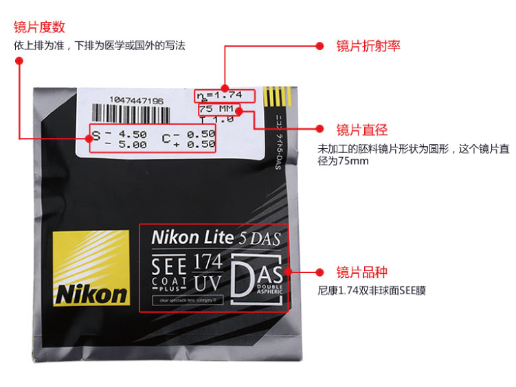 Nhật bản ống kính Nikon phân phối chế biến và lắp ráp kính cận thị kính đọc sách tiến bộ ống kính đa tiêu cự