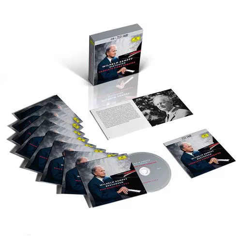 [Midtix аудиовизуал] Бетховен: Полное собрание фортепианных Сонат 8CD+1BD Кёмпофф 4837429